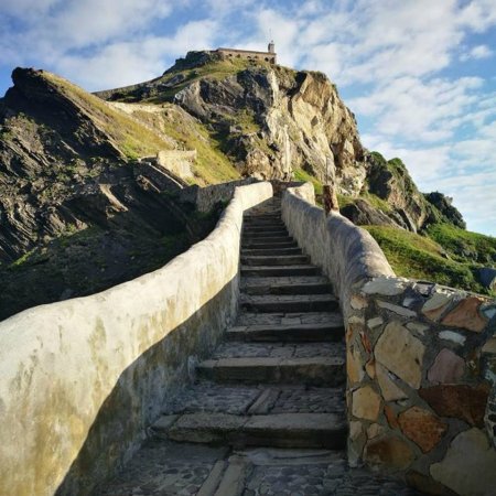 Escalera de piedra de San Juan de Gaztelugatxe